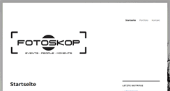 Desktop Screenshot of fotoskop.de